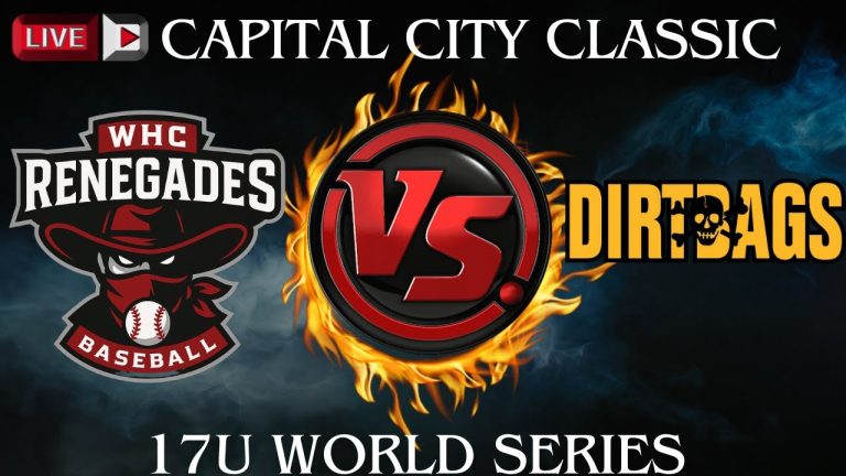 Dirtbags Scout vs WHC Renegades Baseball Live ⚾ Capital City Classic 17u World Series