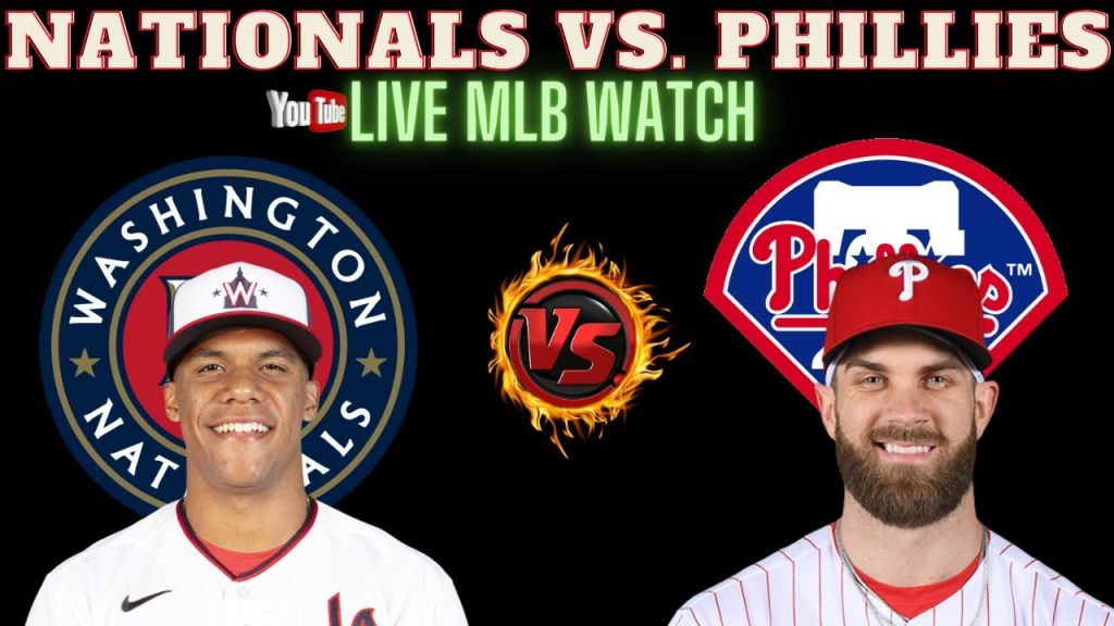 Phillies VS Nationals ⚾LIVE MLB Watch WASHvsPHIL ⚾Play-by-Play Reaction || PHILvsWASH