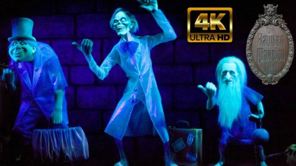 Haunted Mansion –  4K POV Full Ride Attraction – Magic Kingdom, Walt Disney World
