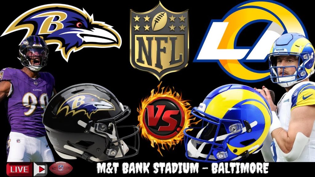 Ravens Battle Rams: NFL Sunday Showdown LIVE