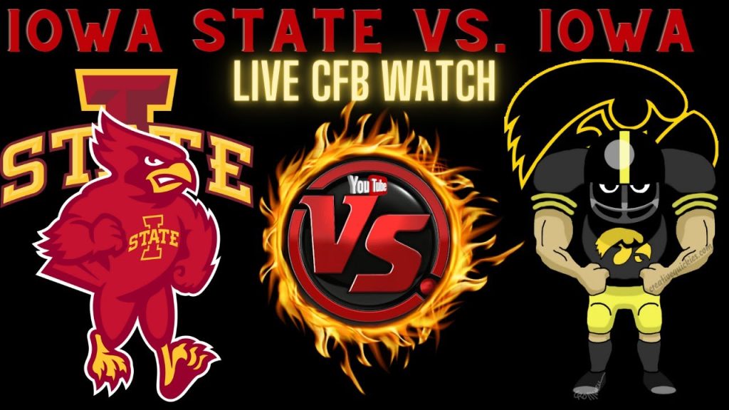 Iowa Hawkeyes vs Iowa State Cyclones 🔴LIVE CFB Watch 🏈ISUvsUI 🏈Play By Play Reaction UIvsISU