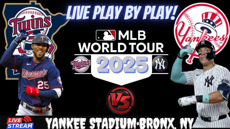 Minnesota Twins vs New York Yankees ⚾ LIVE MLB Watch ⚾ Twins VS Yankees
