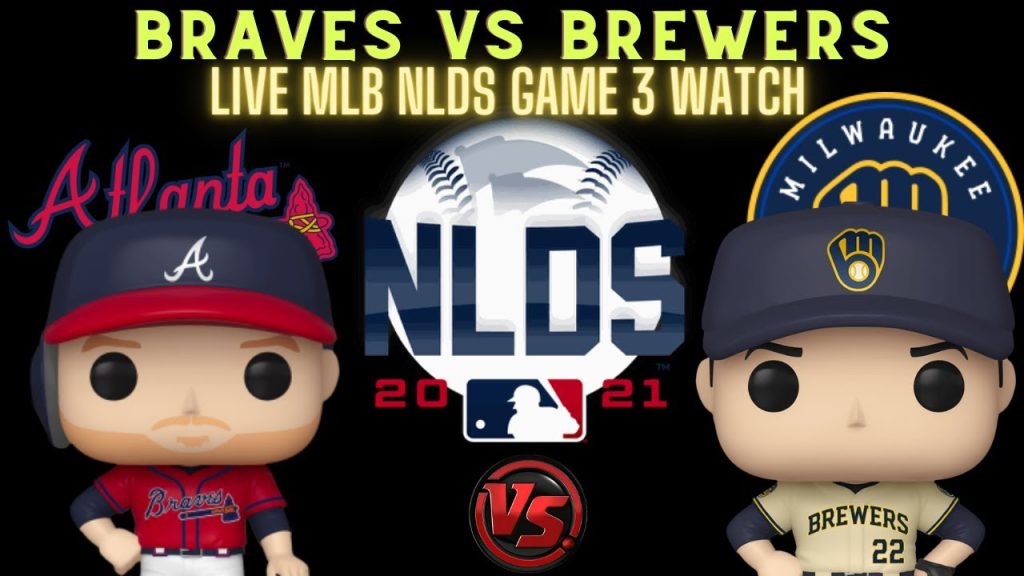 Brewers vs Braves ⚾LIVE MLB NLDS GAME 3 ⚾Live Play Reaction MILvsATL