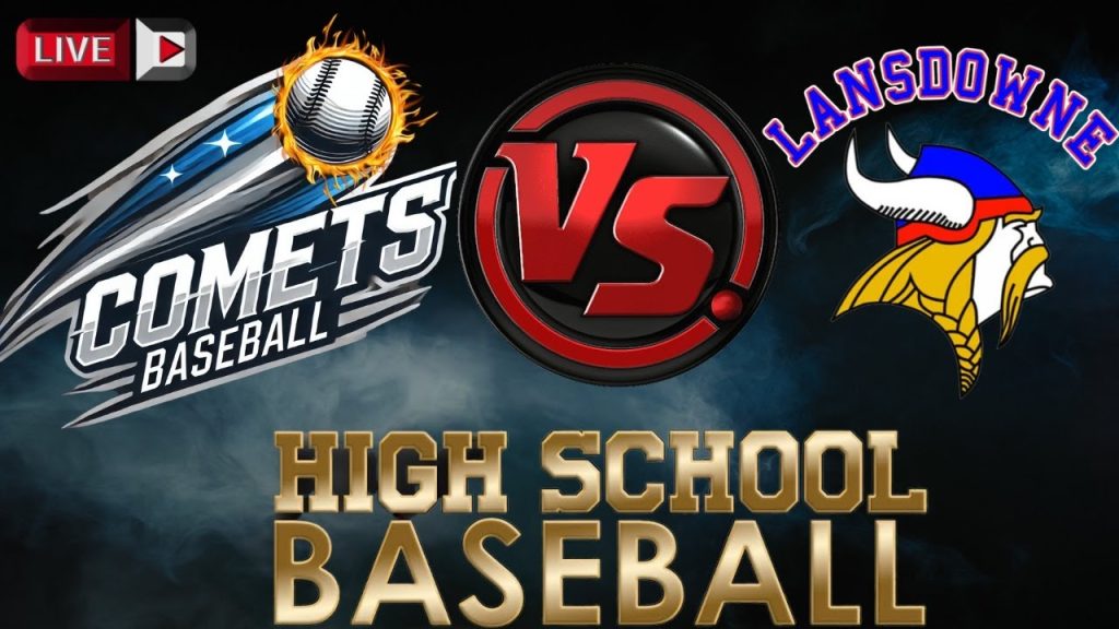 Catonsville Comets vs Lansdowne Vikings ⚾ High School Varsity Baseball Live