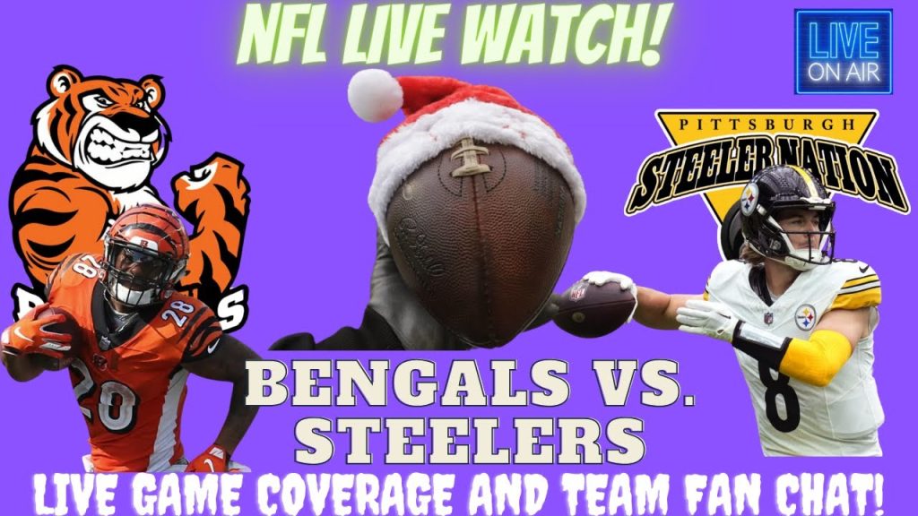Bengals vs Steelers 🔴LIVE NFL Football (Cincinnati vs Pittsburgh) Live Watch | CINvsPIT || PITvsCIN