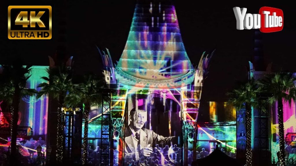 Disney Movie Magic Projection show | 4K POV | Hollywood Studios Walt Disney World