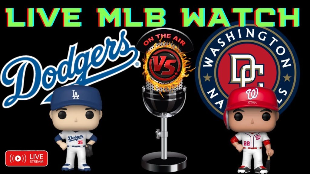 Nationals VS Dodgers ⚾LIVE MLB Watch Party ⚾Reaction-Chat Interaction  LADvsWASH