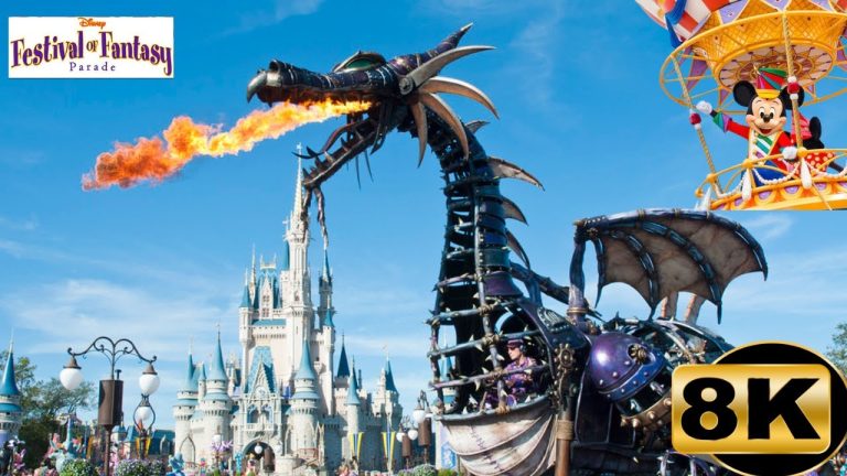 Disney’s Festival of Fantasy Parade | 8K  Magic Kingdom: Walt Disney World