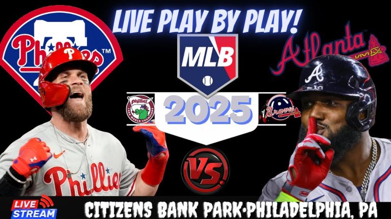 Braves vs Phillies ⚾Live Play Reaction Phillies vs Braves