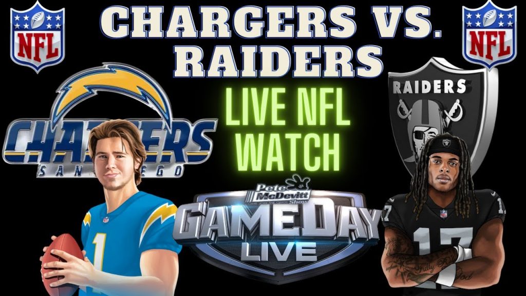 Los Angeles Chargers vs Las Vegas Raiders | Chargers vs Raiders Raiders vs Chargers: Live NFL Stream