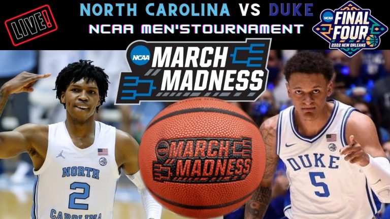 North Carolina Tarheels vs Duke Blue Devils Live 🏀 2022 NCAA Men’s Basketball Tournament – Final 4