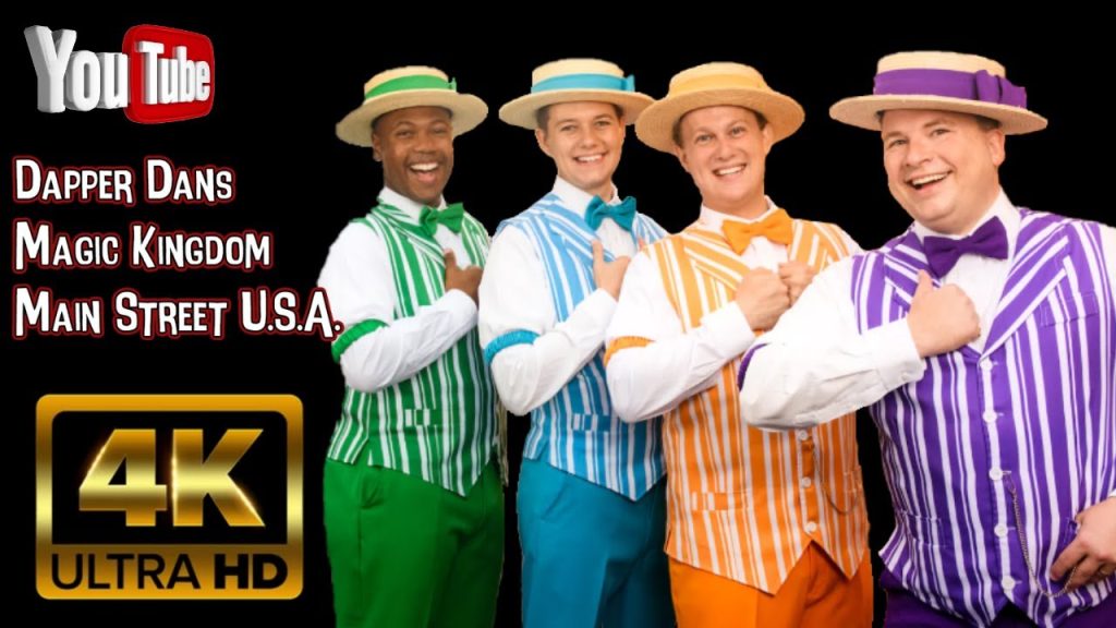 Dapper Dans on Main Street U.S.A.  | 4K POV | Magic Kingdom: Walt Disney World
