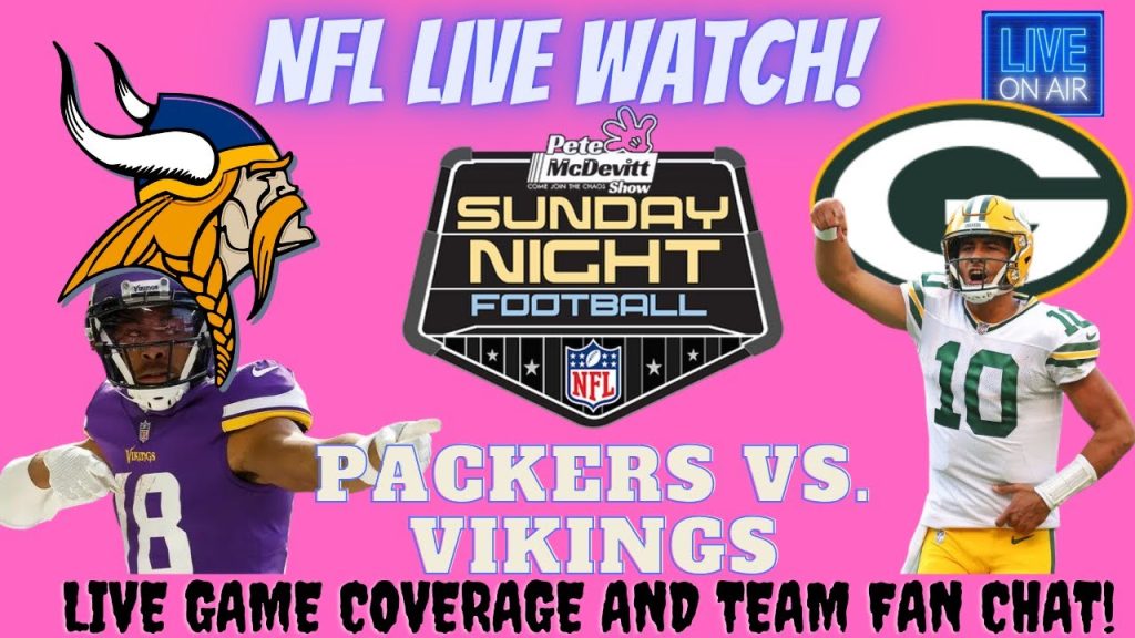 Vikings vs Packers 🔴LIVE NFL Football (Minnesota vs Green Bay) MINvsGB || GBvsMIN