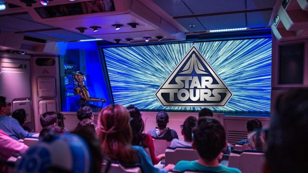 Star Tours Disneyland POV