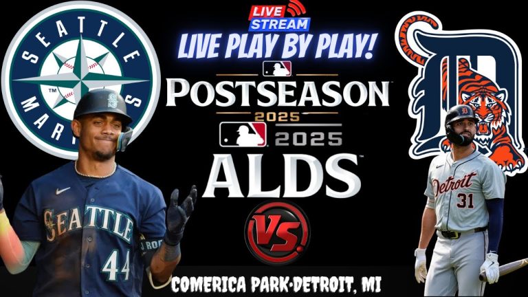 Seattle Mariners vs Detroit Tigers ⚾🔥 Live ALDS Playoffs GAME 4 Play-by-play Watch!