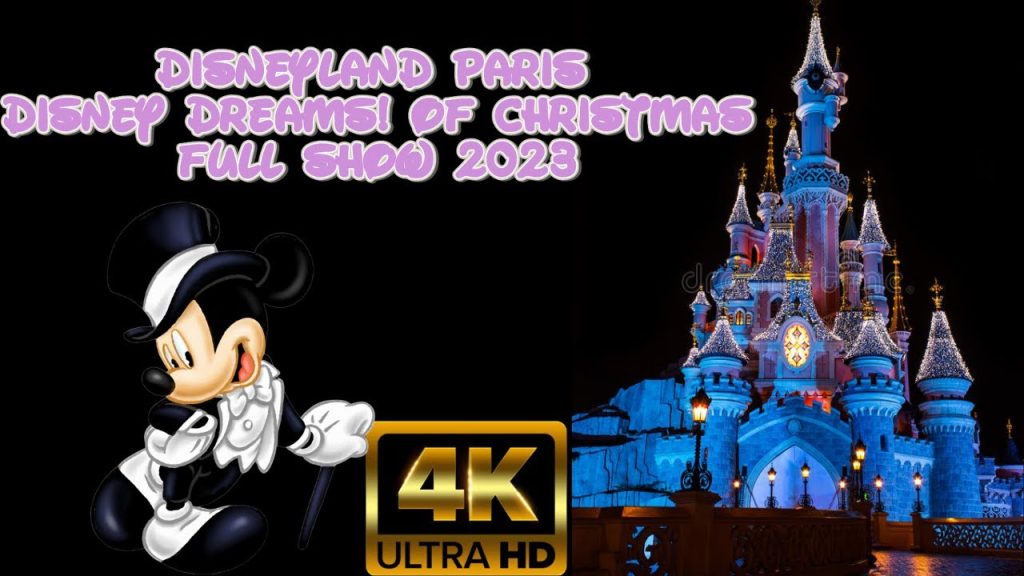 Disney Dreams! of Christmas 2022 | FULL SHOW 4K POV Disneyland Paris