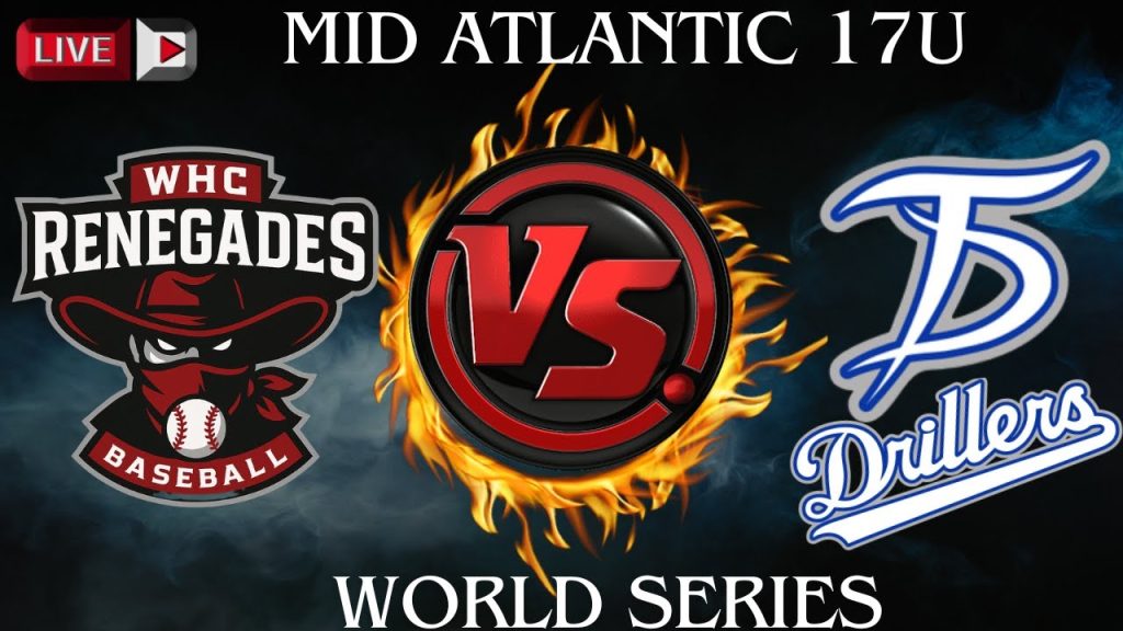 Tidewater Drillers vs WHC Renegades Baseball Live ⚾ 17u Mid Atlantic World Series