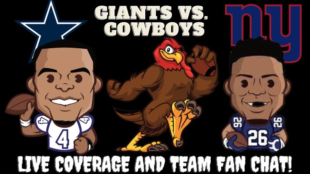 Dallas Cowboys vs New York Giants || Cowboys vs Giants: Live NFL Stream Chat Giants vs Cowboys