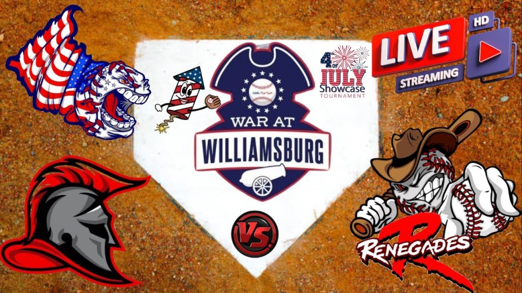 SouthSide Spartans vs WHC Renegades Black Baseball Live ⚾ 16U War at Williamsburg Tournament