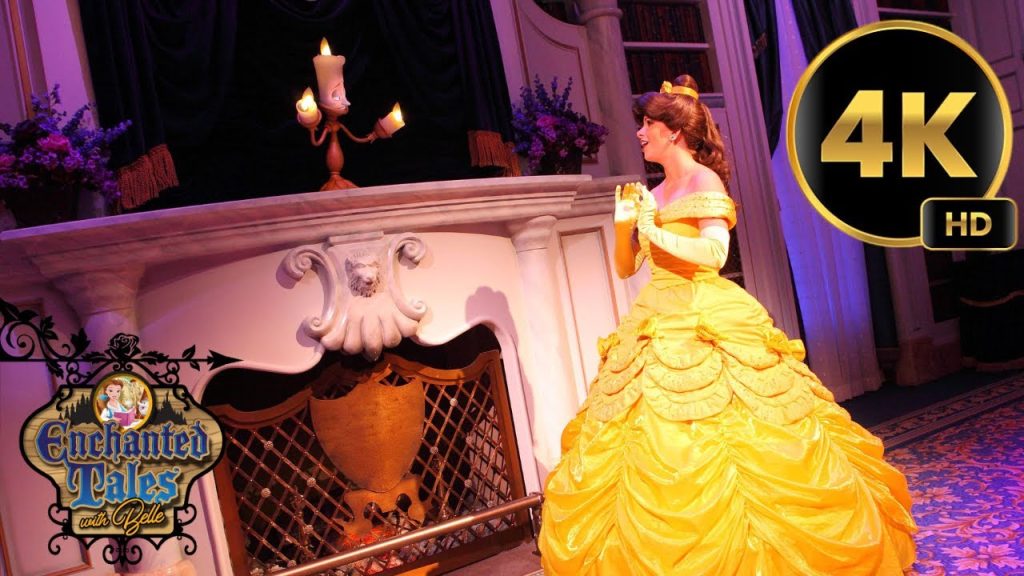Enchanted Tales with Belle 4K 60fps HD Full Show Attraction Magic Kingdom Walt Disney World