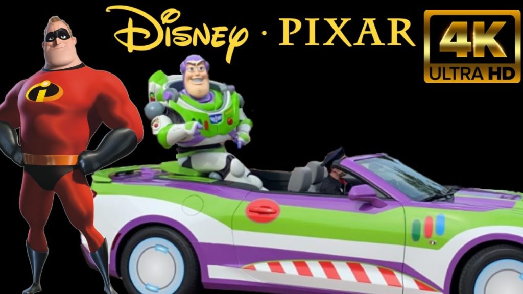 Pixar Pals Motorcade | 4K HD Character Cavalcades | Hollywood Studios Walt Disney World