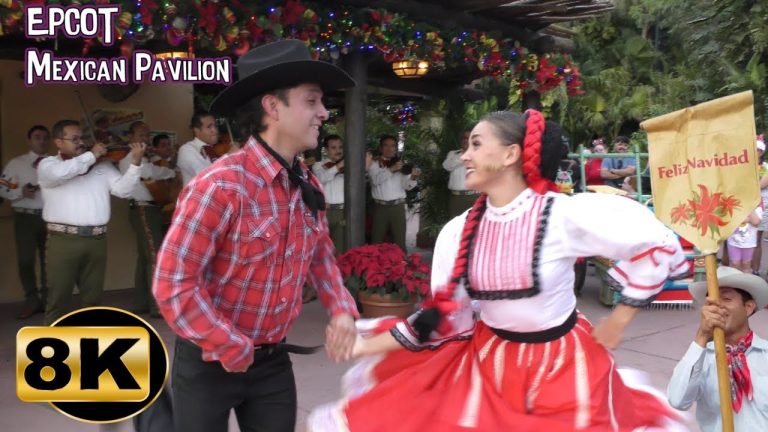 Disney 2024 Las Posadas Celebration Epcot International Festival of the Holidays 8K