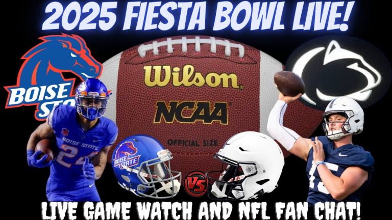 Penn State Nittany Lions vs Boise State Broncos 2025 Fiesta Bowl 🚨 NCAA College Football 🏈 Live