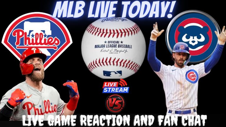 Chicago Cubs vs Philadelphia Phillies ⚾🔥 Live MLB Play-by-play Watch!