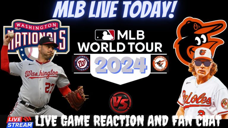 Baltimore Orioles vs Washington Nationals ⚾🔥 Live MLB Play-by-play Watch!