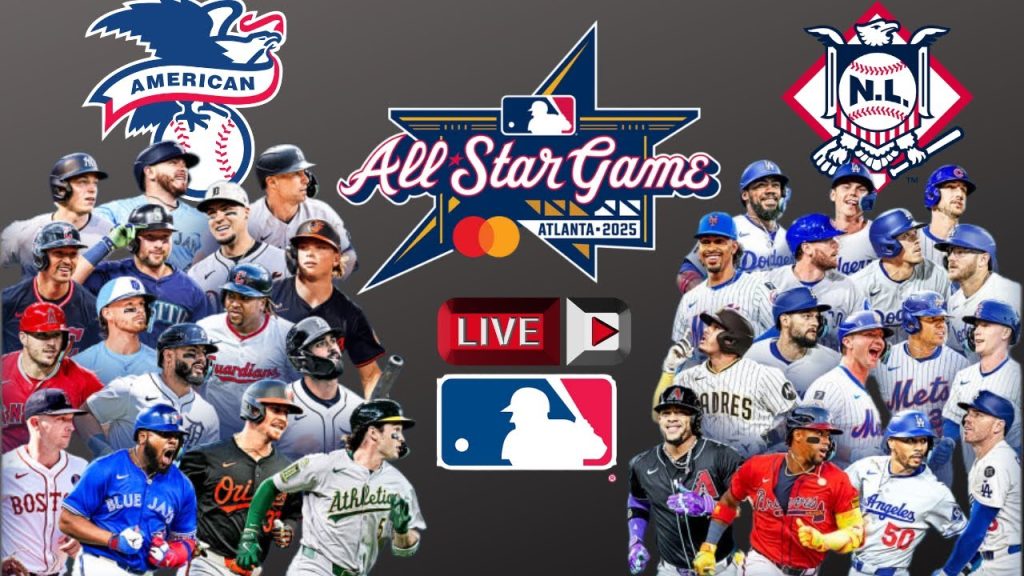 2025 MLB All Star Baseball Game LIVE!