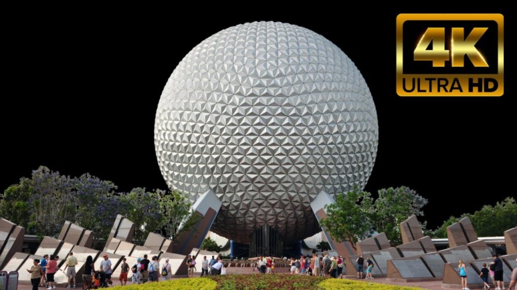 Spaceship Earth – 4K HD 60fps -POV Full Ride Attraction – Epcot World Showcase: Walt Disney World