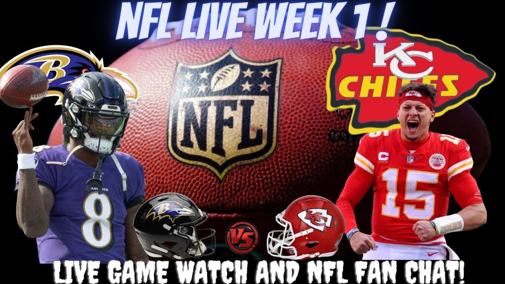 Kansas City Chiefs vs Baltimore Ravens 🔴🏈 LIVE NFL WATCH~ NFL Fan Stream