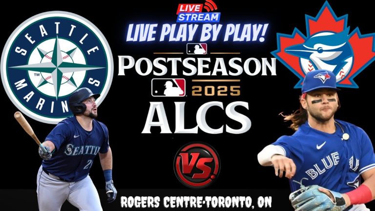 Seattle Mariners vs Toronto Blue Jays ⚾🔥 Live ALCS Playoffs GAME 1 Play-by-play Watch!