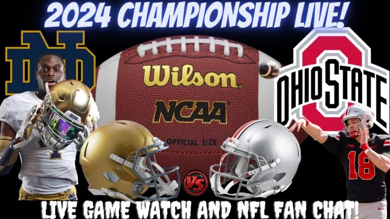 Ohio State Buckeyes vs Notre Dame Fighting Irish 2025 CFP National Championship 🚨 🏈 Live Stream