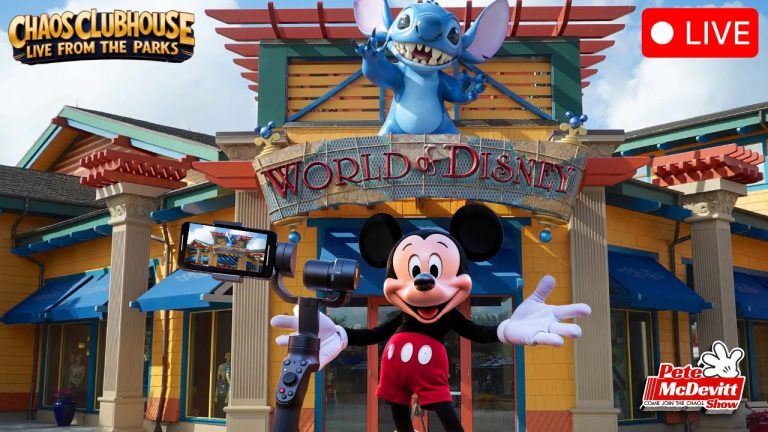 🔴Live: Disney Springs Shopping – Walt Disney World Live Stream