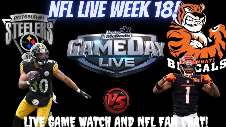 Bengals vs Steelers 🔴LIVE NFL Football (Cincinnati vs Pittsburgh) Live Watch | CINvsPIT || PITvsCIN