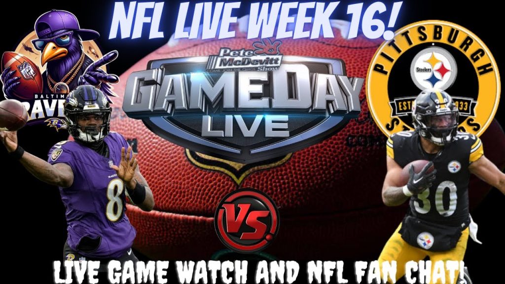 Ravens vs Steelers 🔴LIVE NFL Football (Baltimore vs Pittsburgh) Live Watch