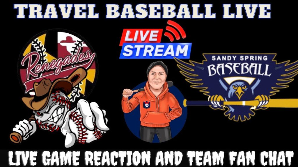 Travel Baseball 15u 🔴⚾ LIVE WHC Renegades vs Sandy Spring Falcons 16U