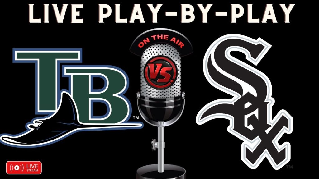 White Sox VS Rays LIVE MLB 🔴⚾ Watch Party Reaction-Chat Interaction