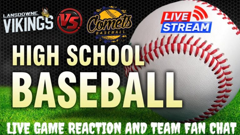 Catonsville Comets vs Lansdowne Vikings ⚾ High School Varsity Baseball Live