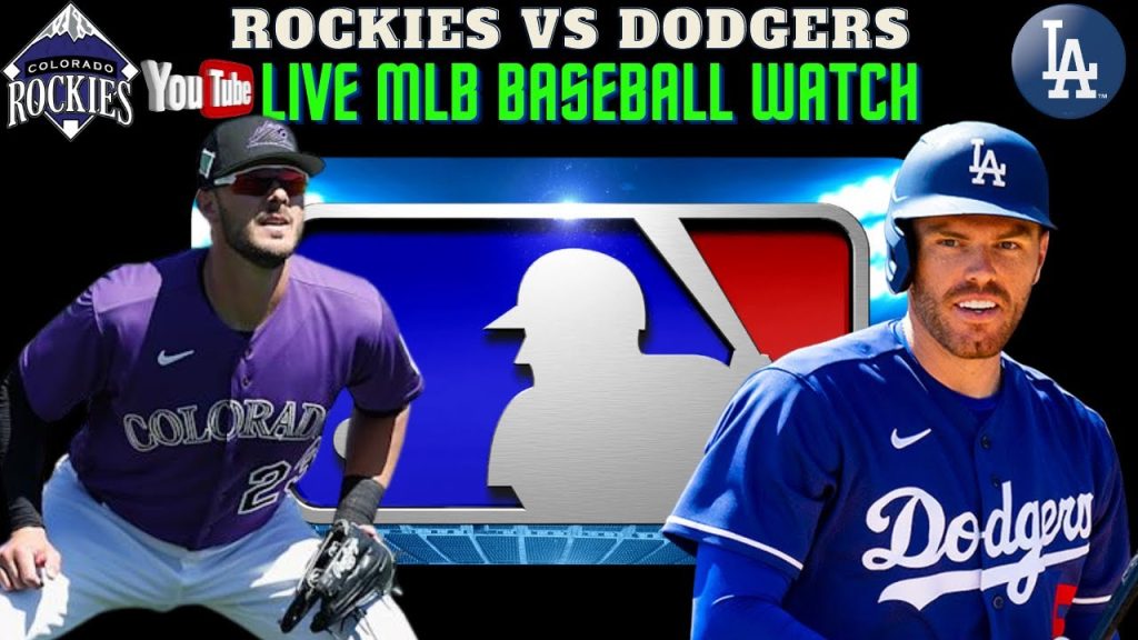 Dodgers VS Rockies ⚾LIVE MLB Watch LAvsCOL ⚾Reaction-Chat LADvsCOL