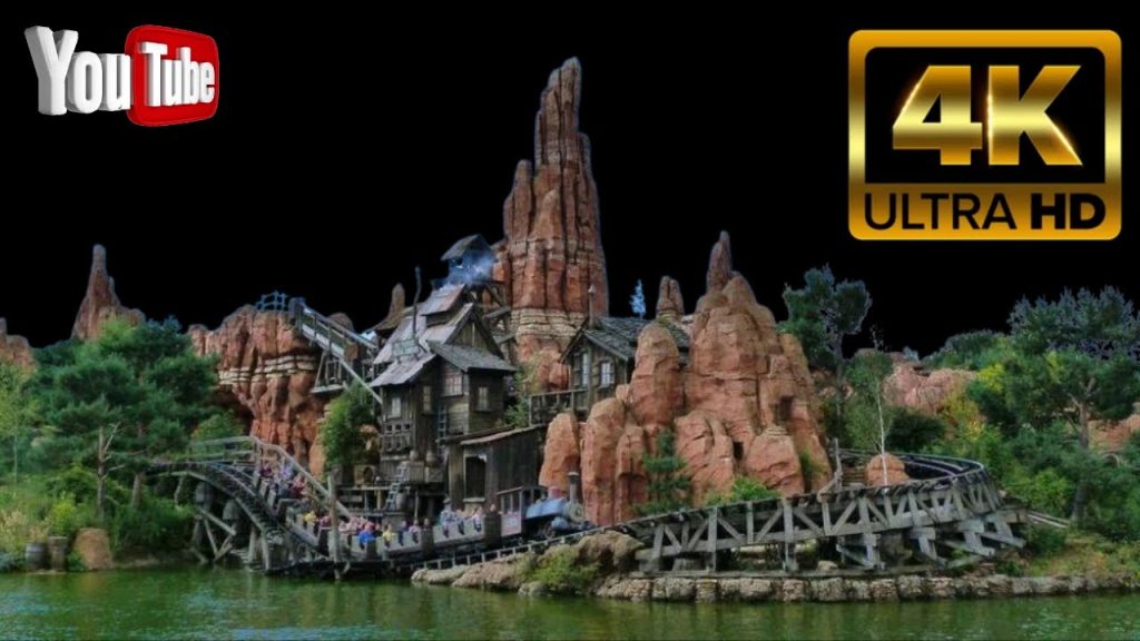 Big Thunder Mountain Railroad Ride Full Ride Attraction 4K POV – Disneyland Paris