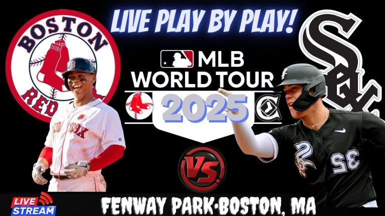 🔴MLB LIVE (CHICAGO WHITE SOX vs. BOSTON RED SOX) – LIVE BASEBALL