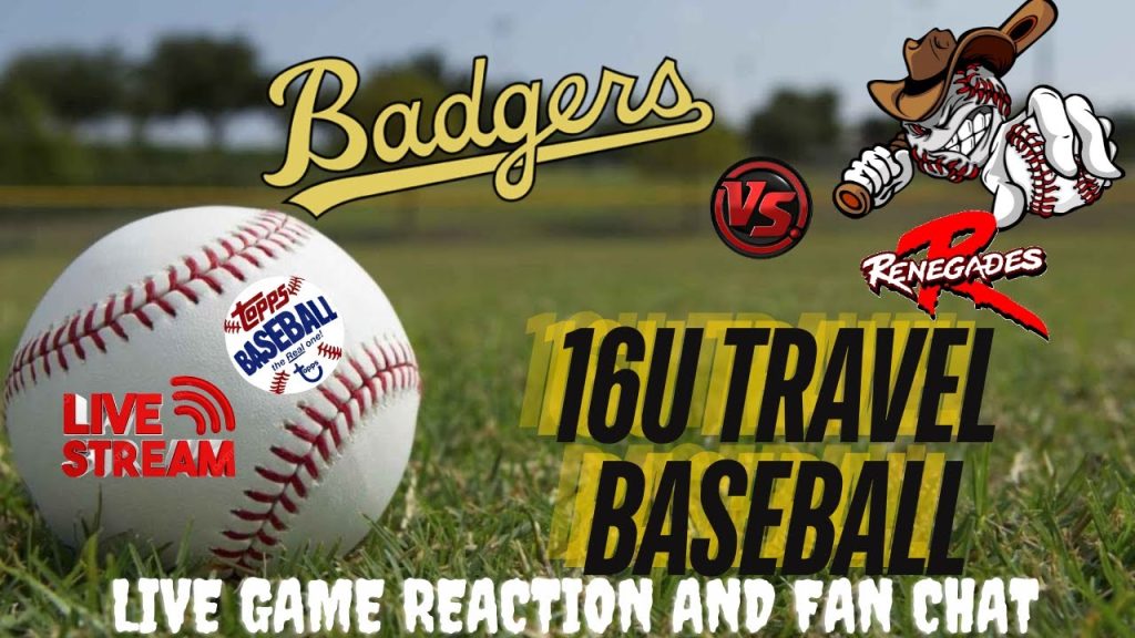 Baseball Live ⚾ 16U Tournament TBW Badgers vs WHC Renegades Black