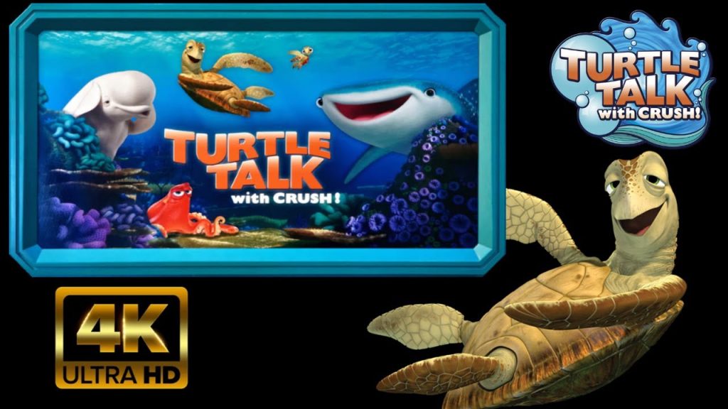 Turtle Talk With Crush | 4K POV Full Show Attraction | Epcot World Showcase: Walt Disney World