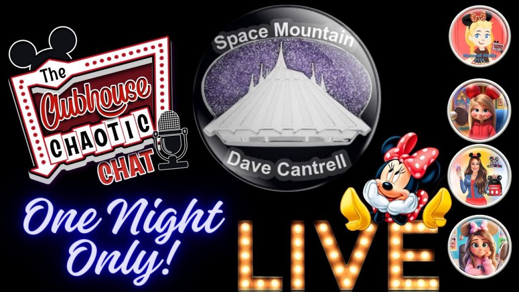 Disney Live Show ~ Clubhouse Chaotic Chat ~ Space Mountain Dave