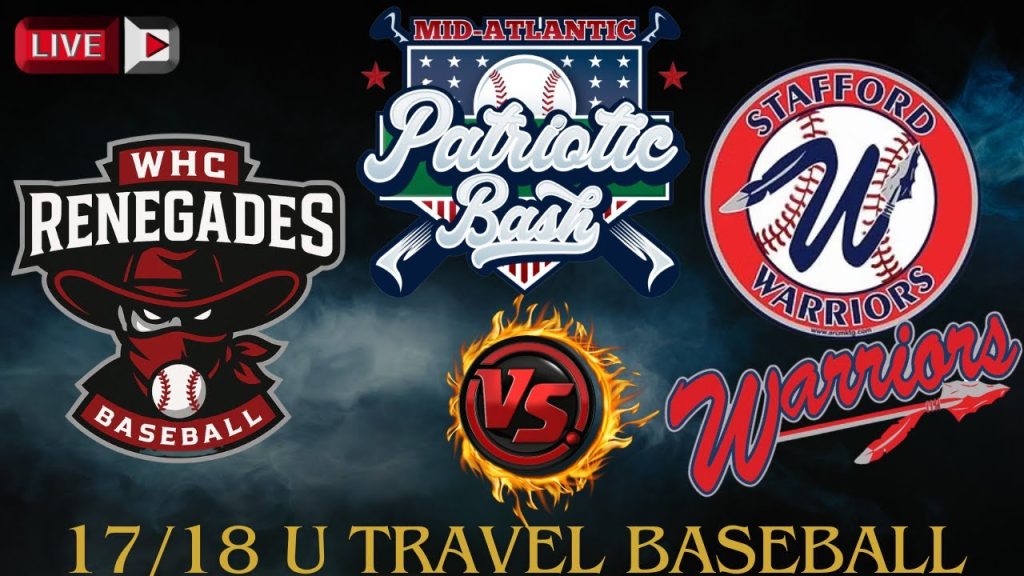 Stafford Warriors vs WHC Renegades Black Baseball Live ⚾ 17-18U FIRECRACKER SPORTS PATRIOTIC BASH