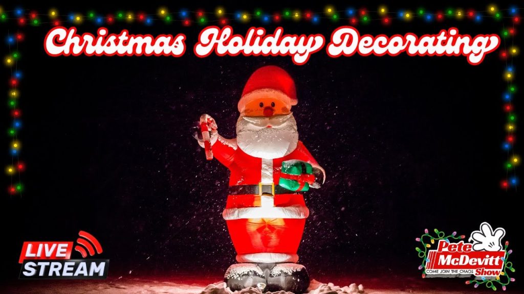 Holiday Christmas Decoration Build 2024