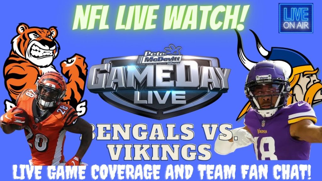 🔴LIVE NFL Football ~ Minnesota Vikings vs Cincinnati Bengals Live Watch