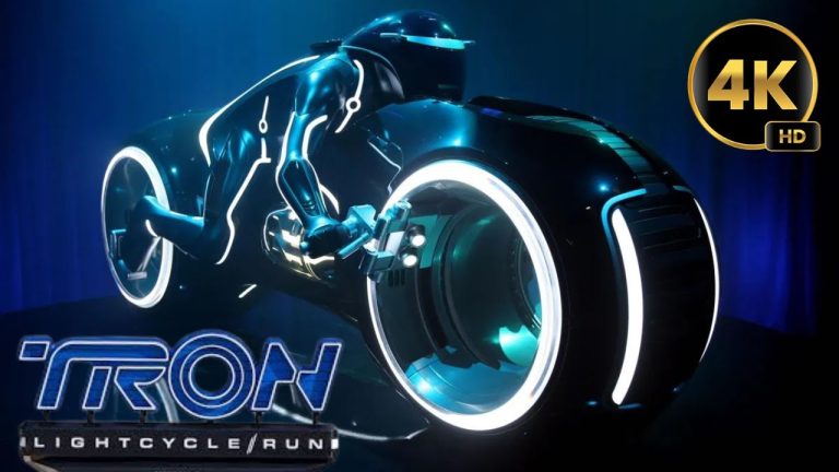TRON Lightcycle Run FULL FRONTAL POV 4K